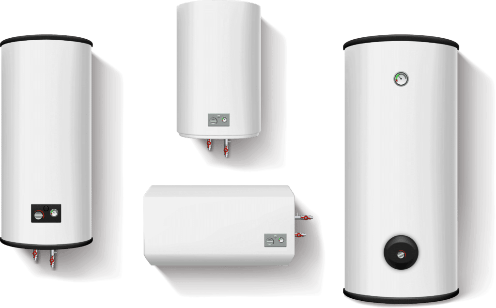 Tankless and standard water heaters